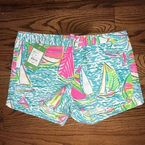 Lilly Pulitzer addie shorts size 0